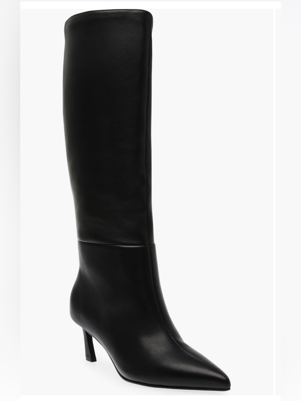 Steve Madden Lavan Pointed Toe Knee High Leather Boot NWT